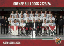 Plakat med Odense Bulldogs